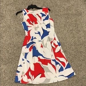 Dress barn red, white, & blue dress